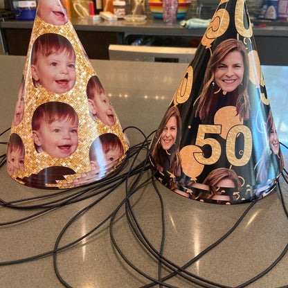 Personalized Photo Party Hats